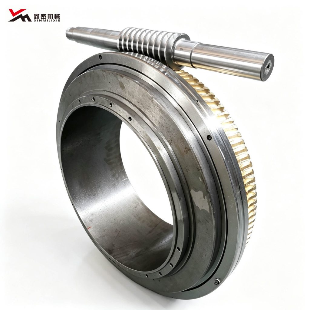 Standard Worm Gears Won't Fit or Last? Custom Manufacturing Scenarios Precision Dual-Lead Worm Gear Pair