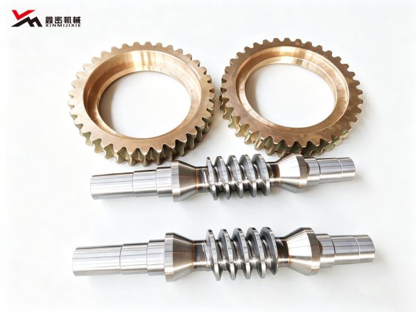 Custom Non-Standard Copper Worm Gear Pair