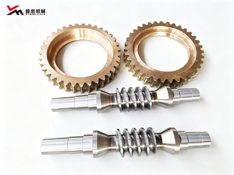 Custom Non-Standard Copper Worm Gear Pair