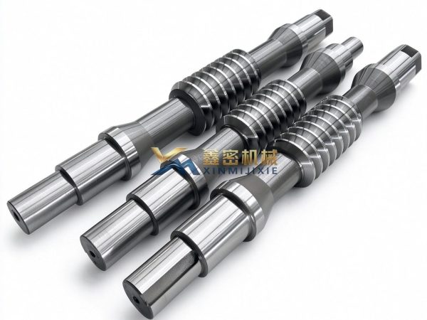 Adjustable-Backlash Dual-Lead Worm Gear Pair