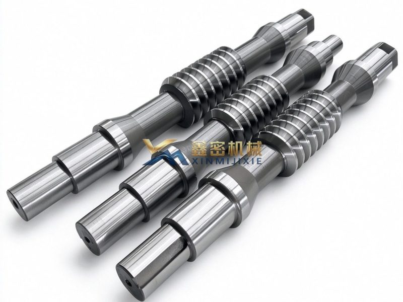 Adjustable-Backlash Dual-Lead Worm Gear Pair