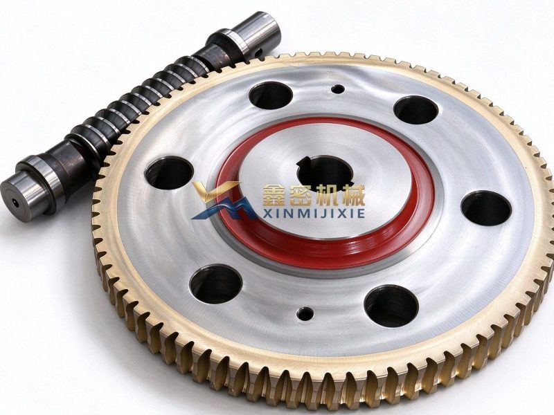 Tin Bronze Rim Worm Gear Pair